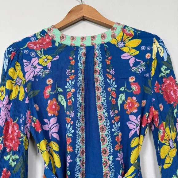 Free People Violet Hill Printed Tunic Top, Size 4, Excellent Condition! - Picture 8 of 15